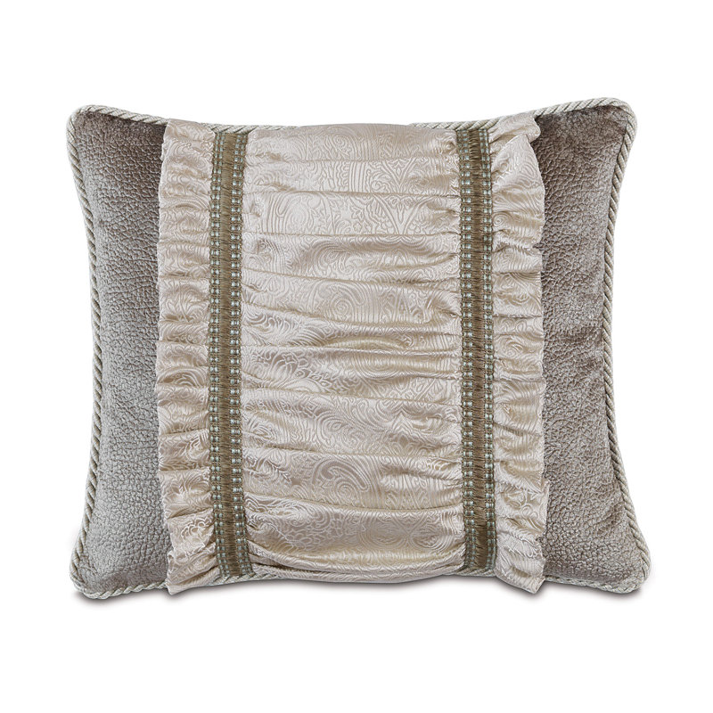 Eastern Accents Nerissa Ruffled Throw Pillow Perigold